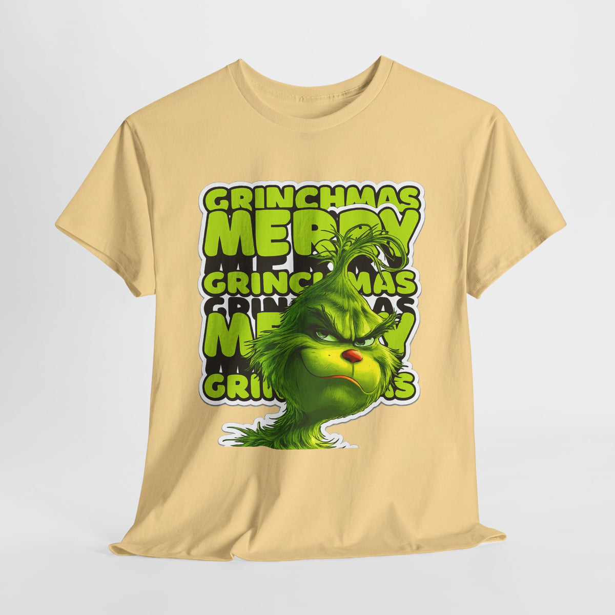 Grinchmas Merry Grinch Christmas Cotton T-Shirt / Tee