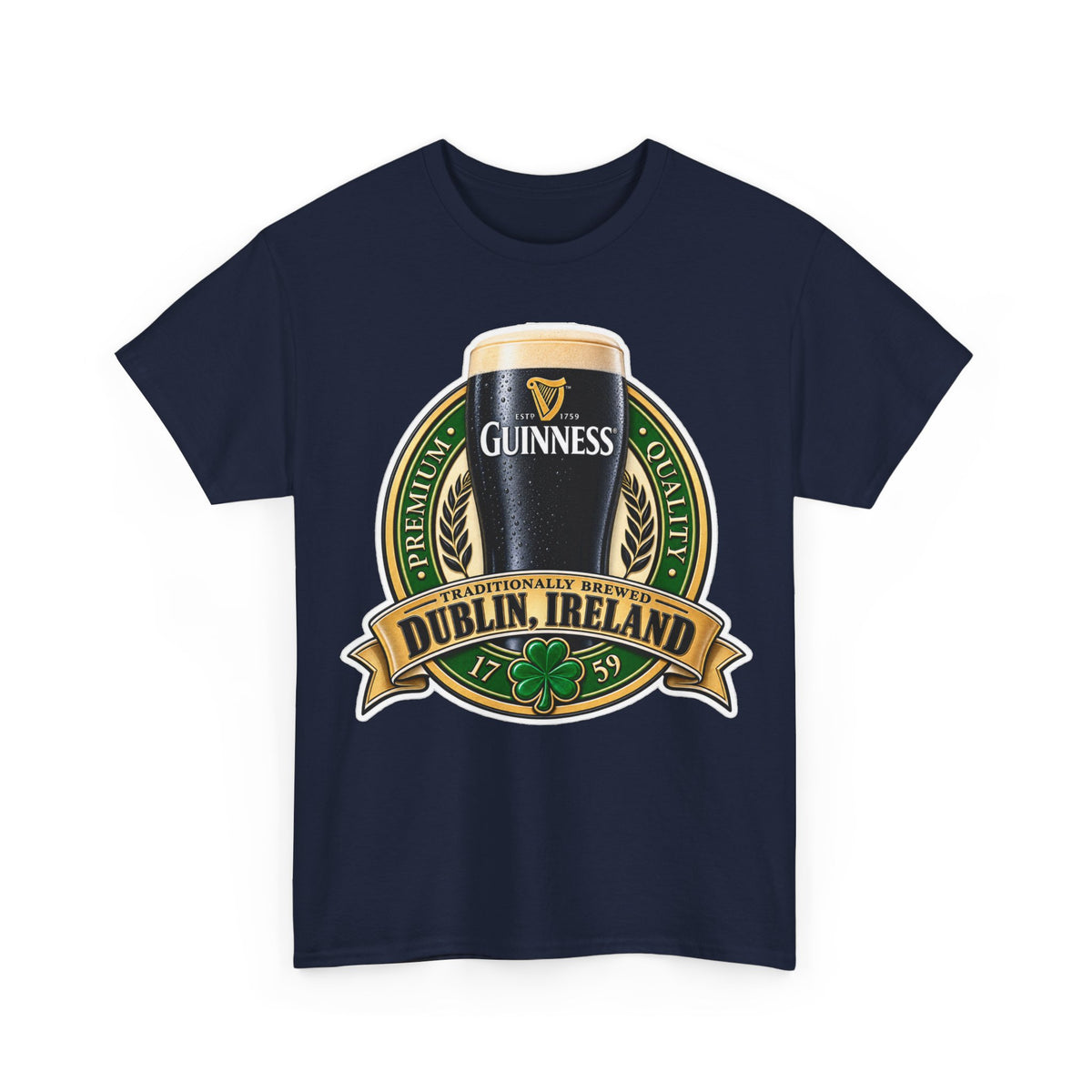 Guinness Dublin Ireland Graphic Cotton T-Shirt
