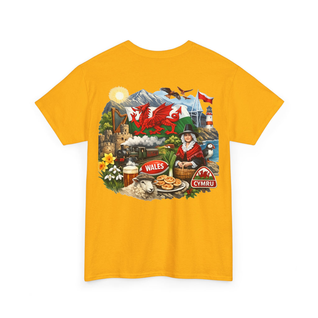 Wales Pride T-Shirt — 'Make Wales Great Again' Welsh Dragon Tee