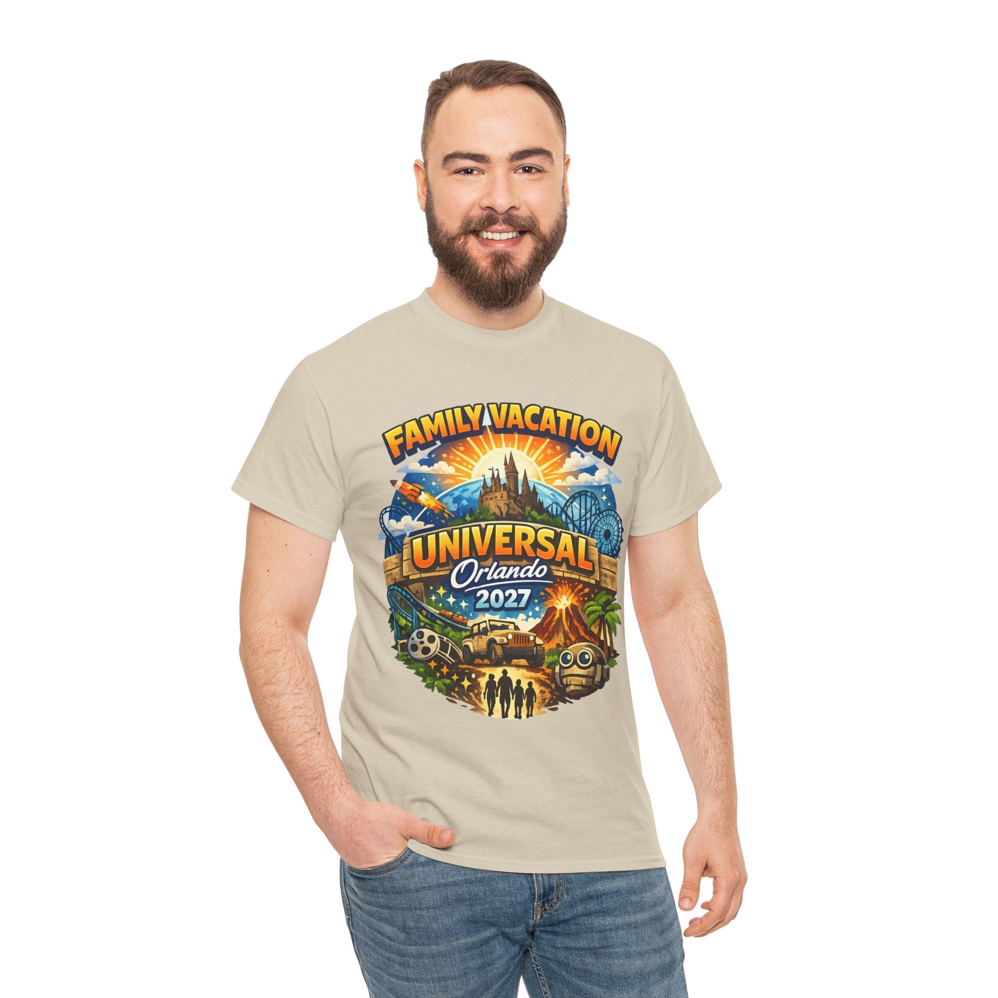 Universal Orlando 2027 Family Vacation T-Shirt