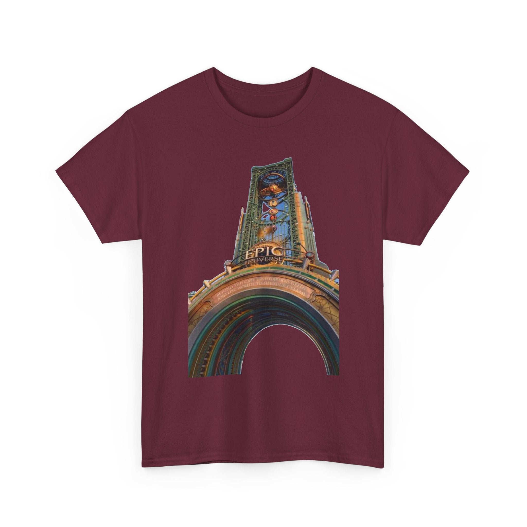 Epci Universe Vintage Theater Arch Graphic Tee — 'Epic' Retro Marquee T-Shirt