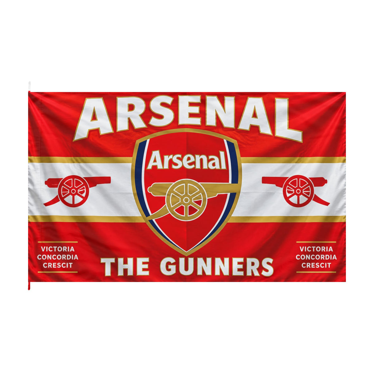 Arsenal 'The Gunners' Double-Sided Fan Flag