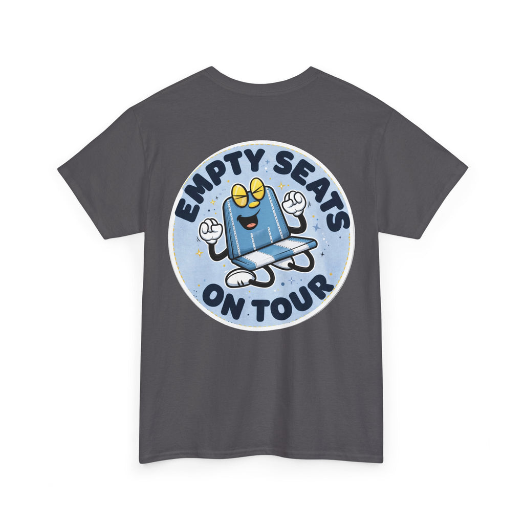 Manchester City T-Shirt — 'Empty Blue Seats On Tour' Retro Skate Graphic Tee