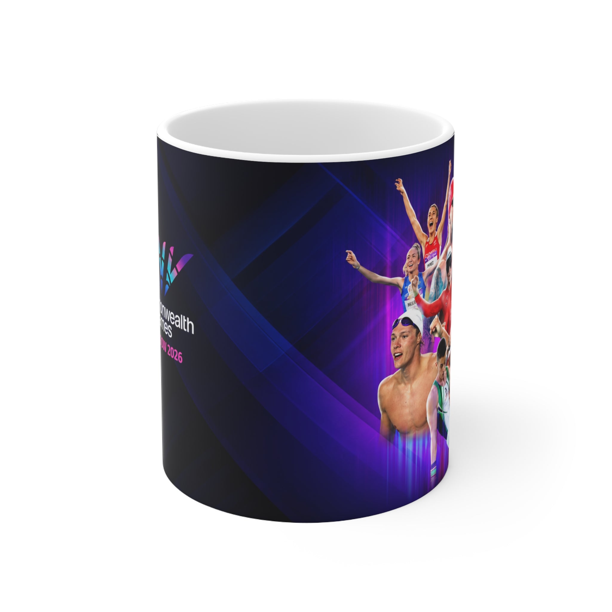 2026 Commonwealth Games Glasgow Ceramic Coffee Mug – Athlete Celebration 11oz/15oz