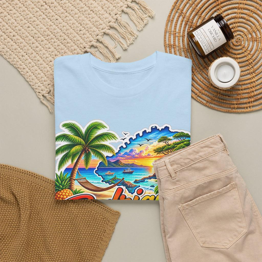 Rodrigues Island Tropical Tee — "Relax Your Soul" Beach Vacation T-Shirt