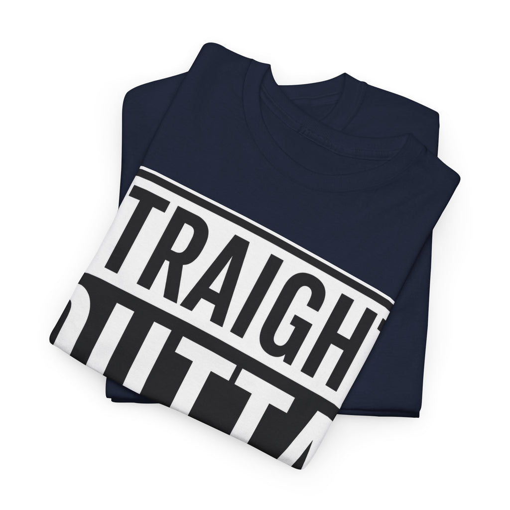 T-Shirt — "Straight Outta Mounjaro" Bold Typography Tee