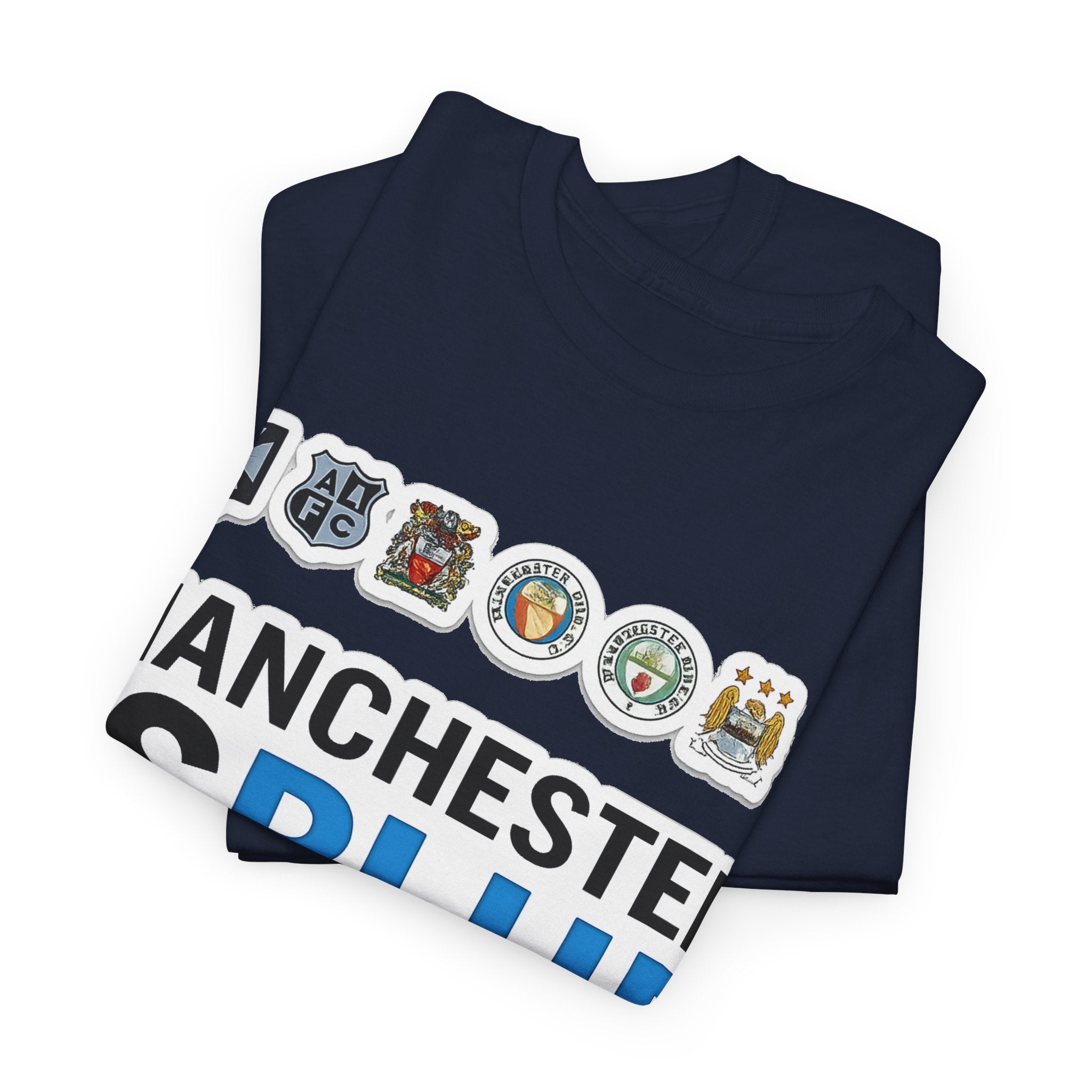 Manchester Is Blue Tee — Manchester City Supporter T-Shirt