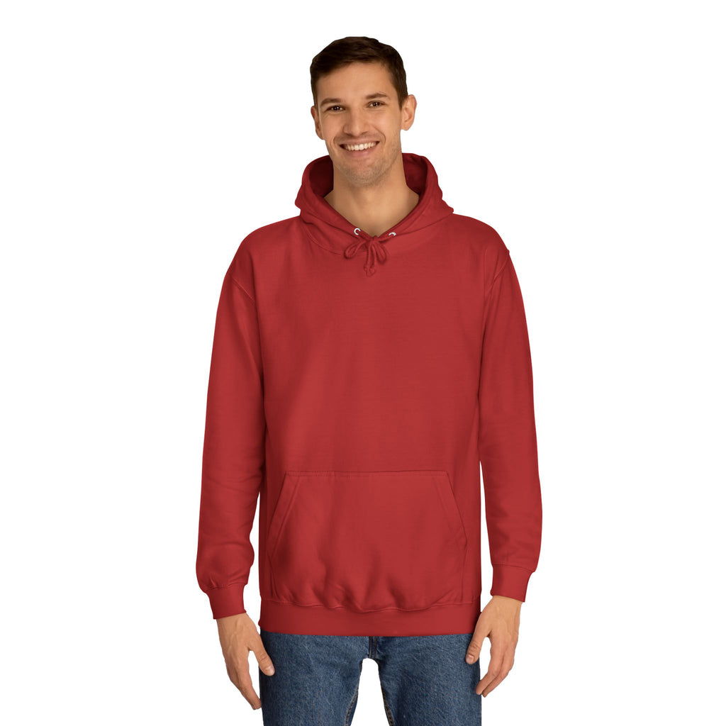 College Hoodie — “Is It Too Late to Be Good” Grinch Holiday Hoodie