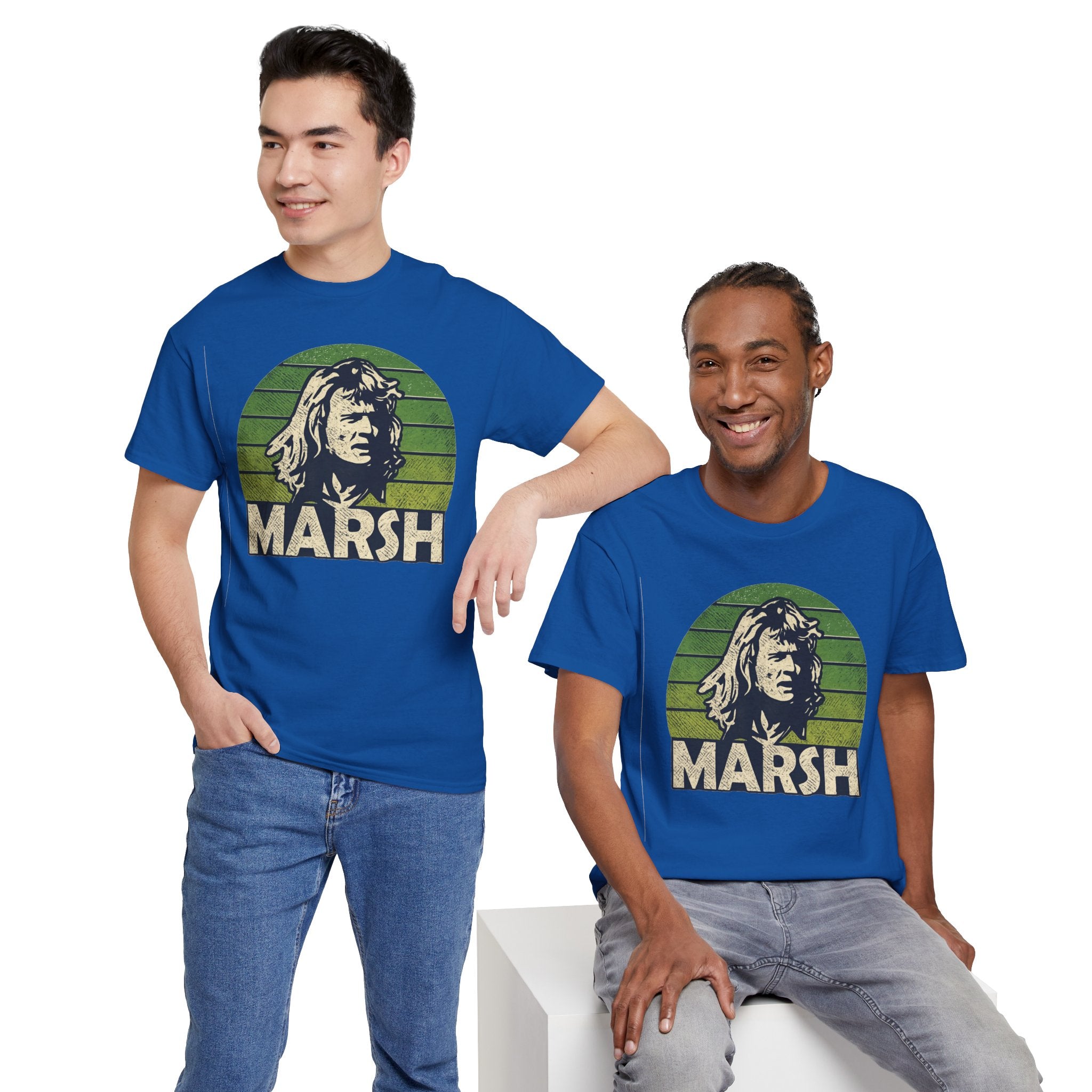 Rodney Marsh Retro Portrait Tee — Graphic T-Shirt
