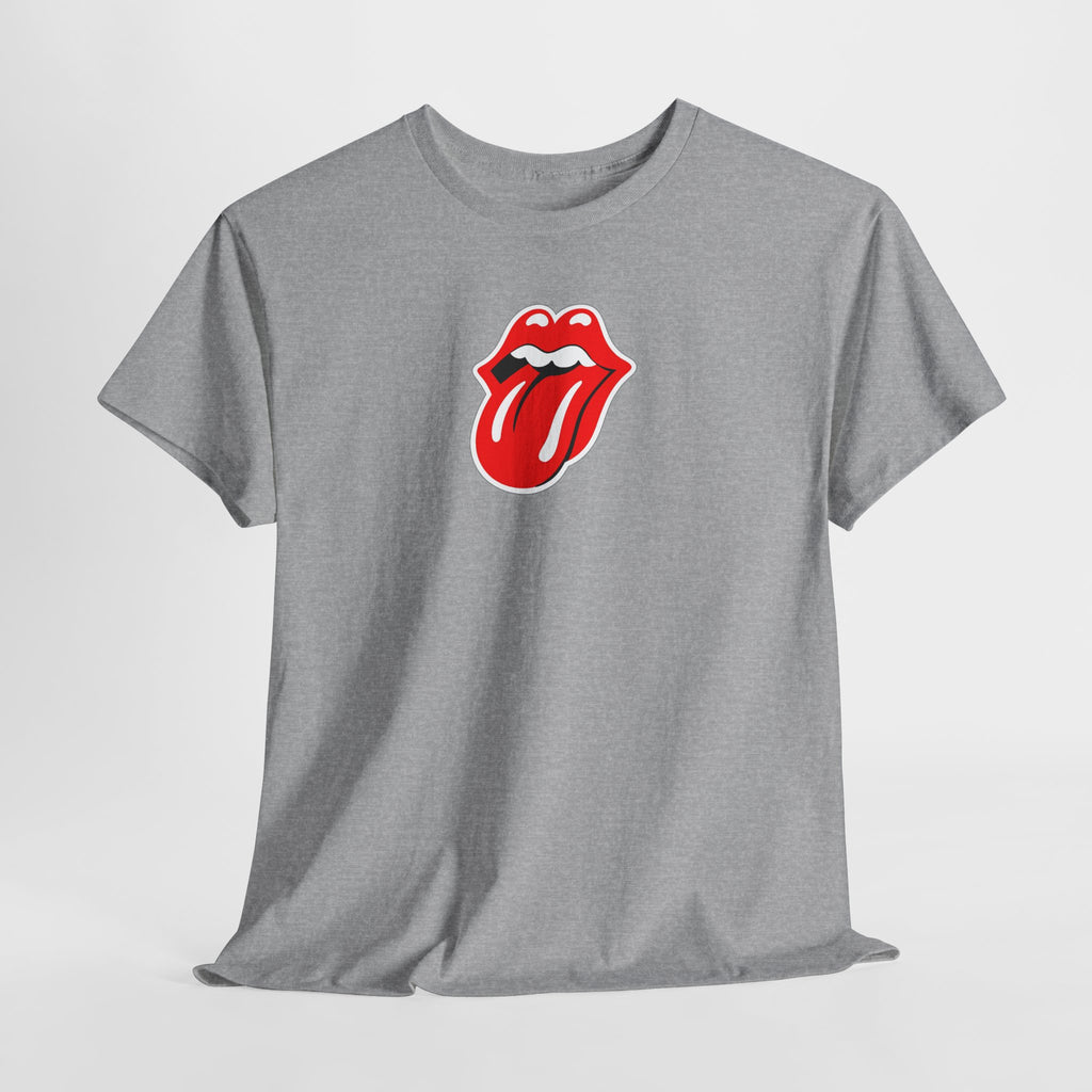 Rock Retro Red Tongue and Lips Graphic Tee