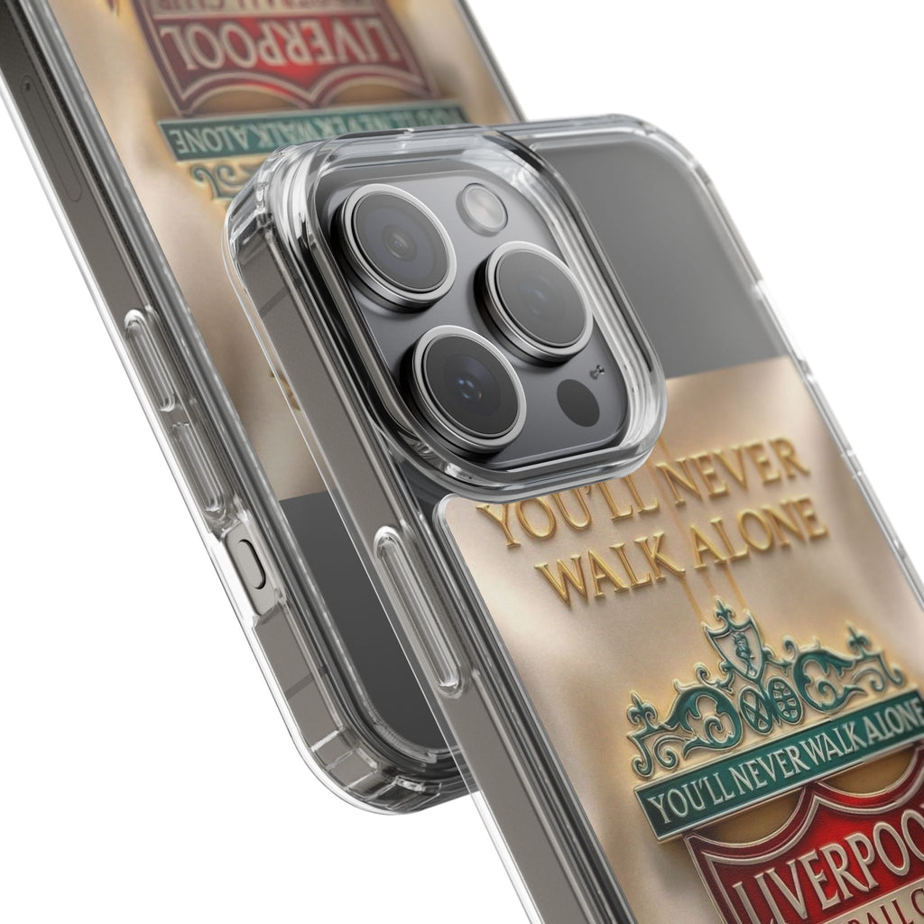 Liverpool FC 'You'll Never Walk Alone' Clear Phone Case