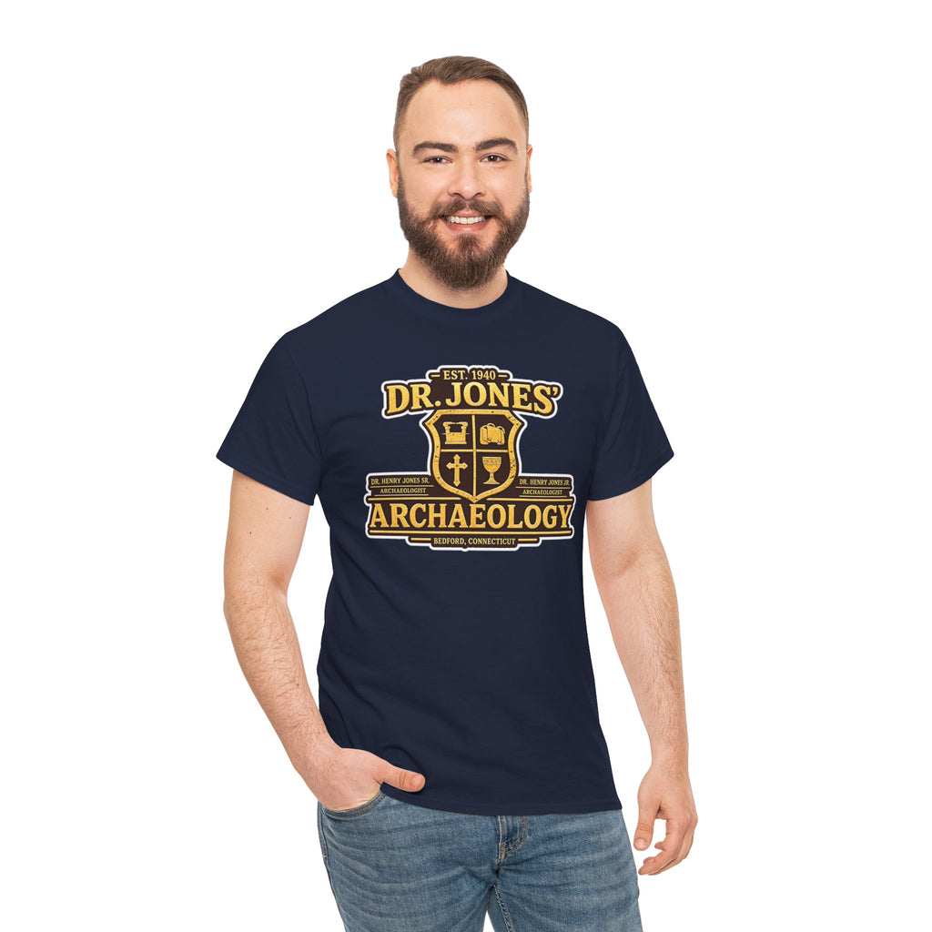 Dr. Jones Archaeology Vintage Adventure Cotton T-Shirt