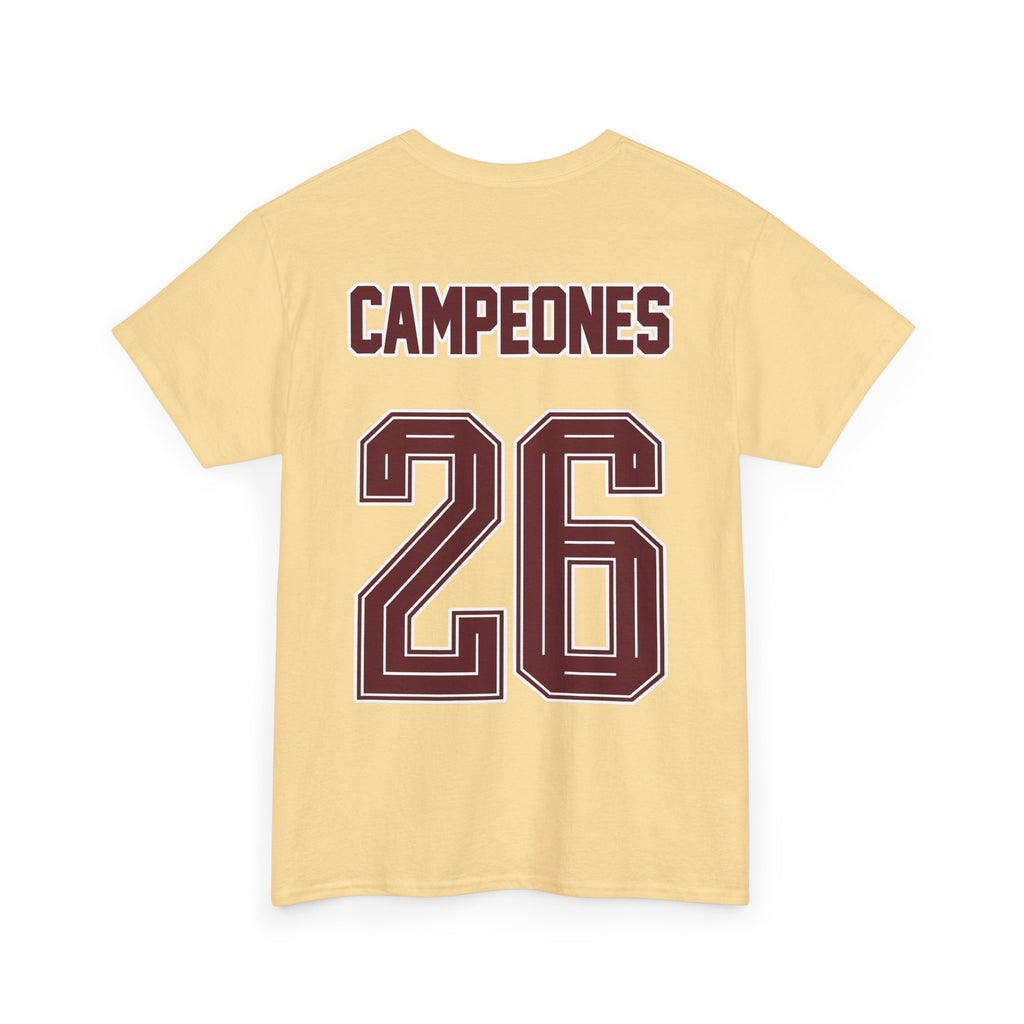 Spain World Champions 'Campeones 26' Cotton T‑Shirt