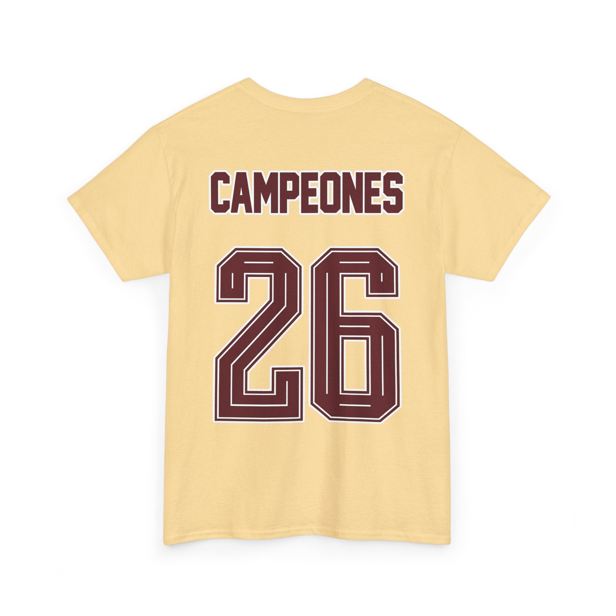 Spain World Champions 'Campeones 26' Cotton T‑Shirt