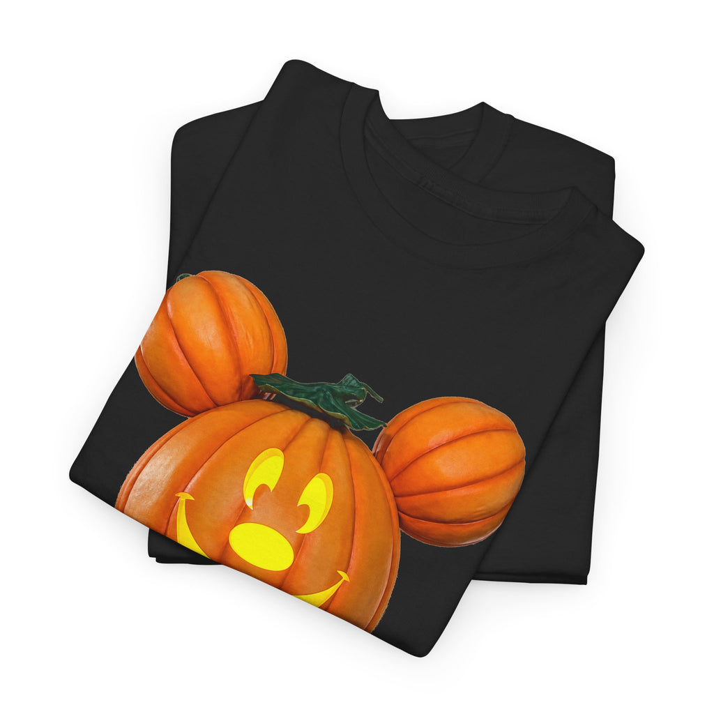 Mickey Pumpkin Jack-O'-Lantern Tee — Halloween Pumpkin Mouse T-Shirt