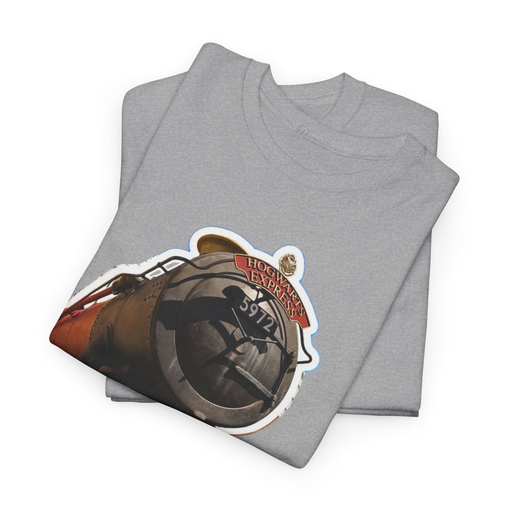 Hogwarts Express Steam Engine Train T-Shirt – Vintage Locomotive Graphic Tee