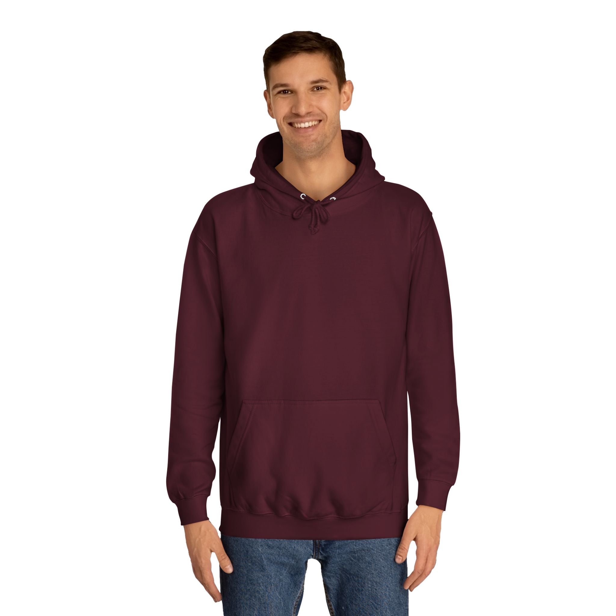 College Hoodie — “Is It Too Late to Be Good” Grinch Holiday Hoodie