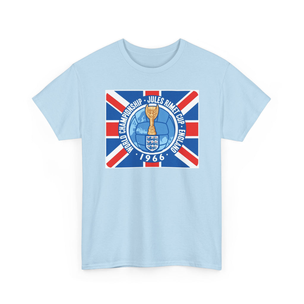 1966 World Cup Jules Rimet Trophy Tee — Vintage England Football Shirt