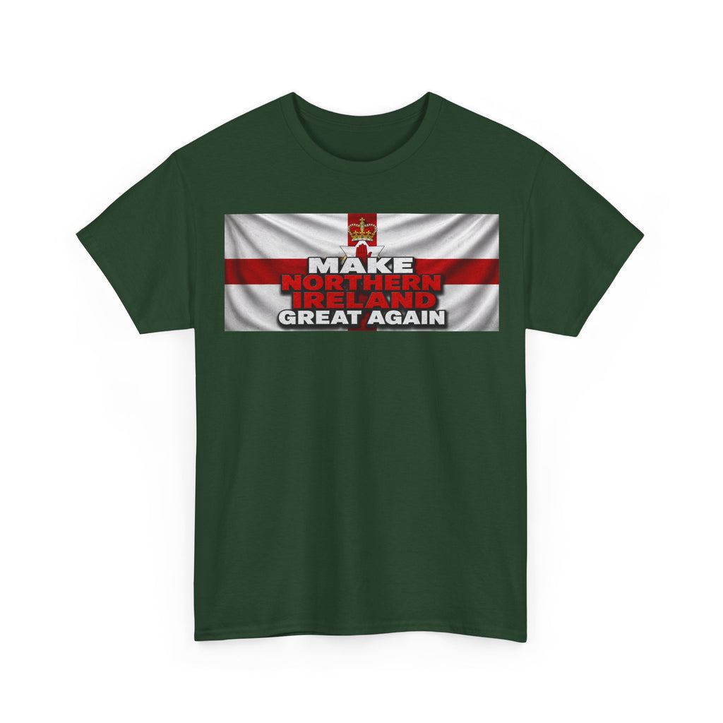 Northern Ireland Collage Tee — "Make Northern Ireland Great Again" Graphic T-Shirt