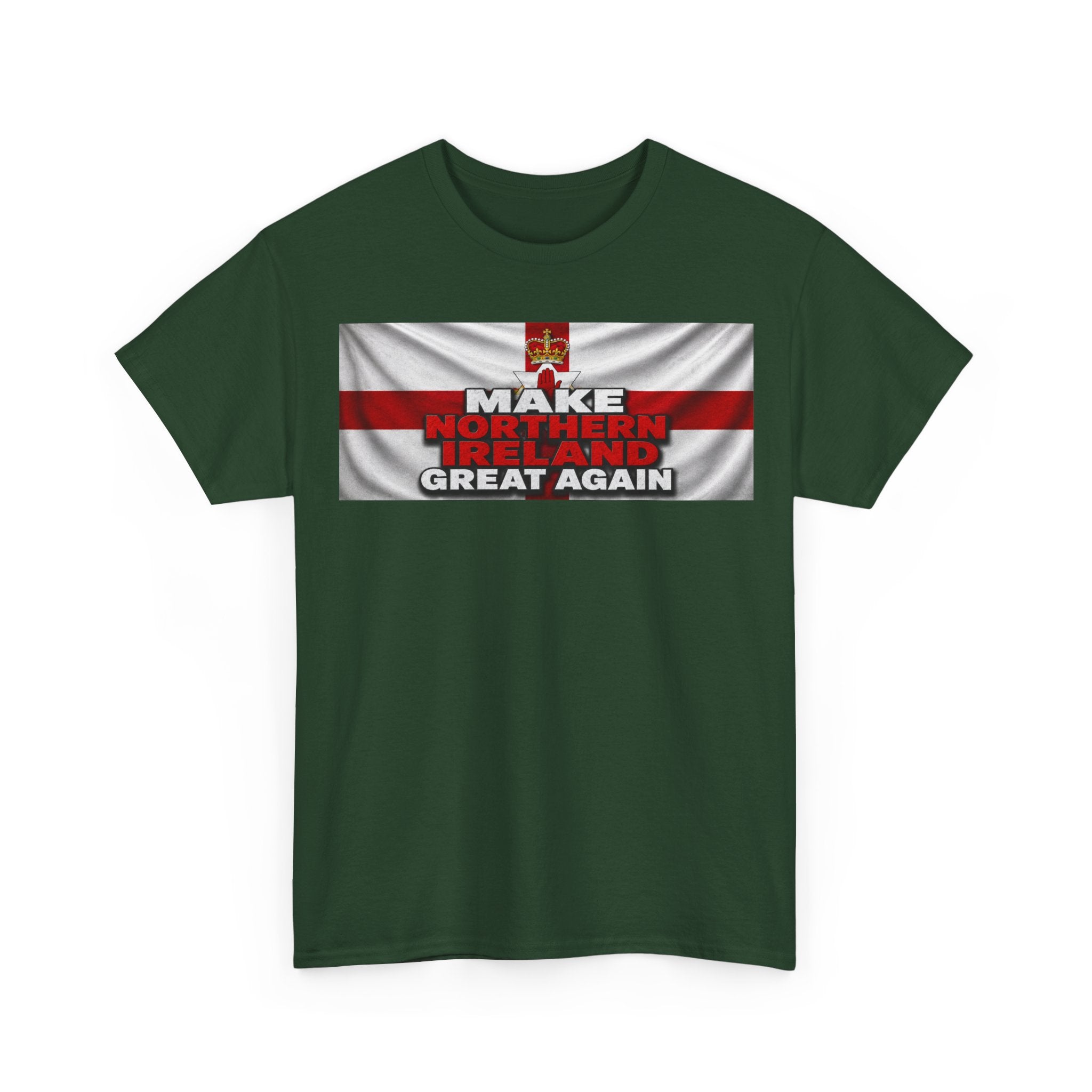 Northern Ireland Collage Tee — "Make Northern Ireland Great Again" Graphic T-Shirt