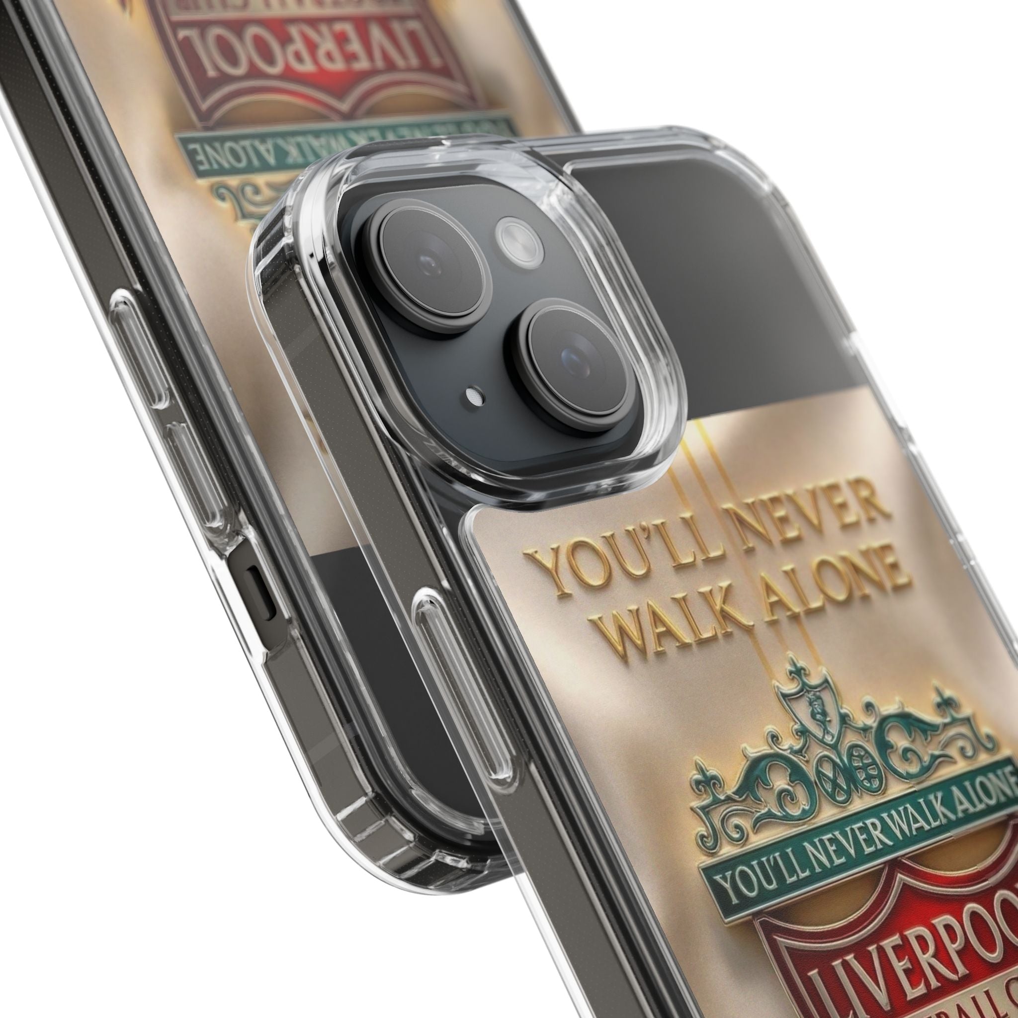 Liverpool FC 'You'll Never Walk Alone' Clear Phone Case