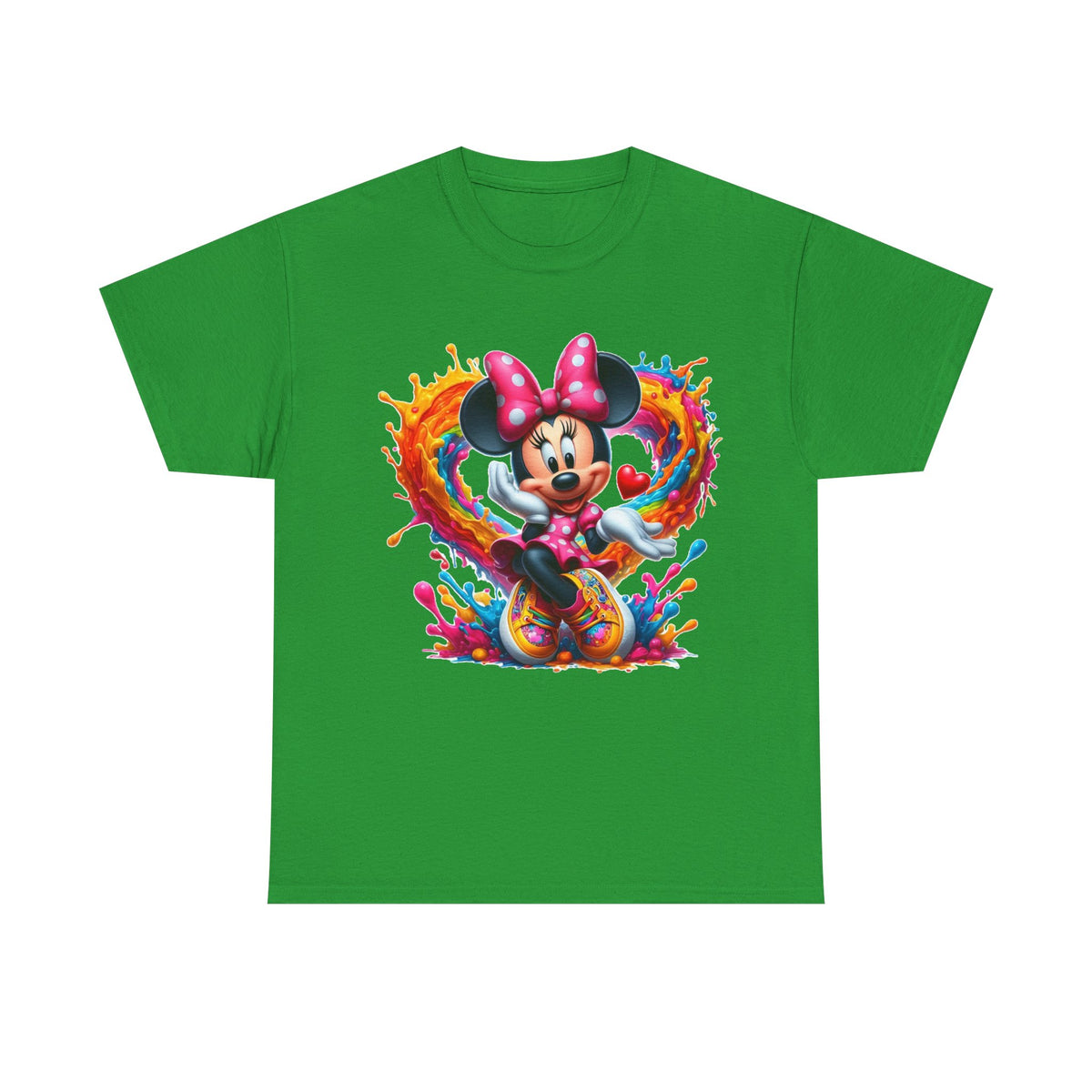 Minnie Mouse Unofficial Color Splash T‑Shirt