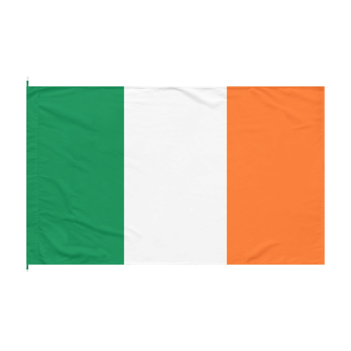 Irish Tricolor Double-Sided Flag — Green White Orange Outdoor Flag for St. Patrick’s Day, Parade, Home & Garden