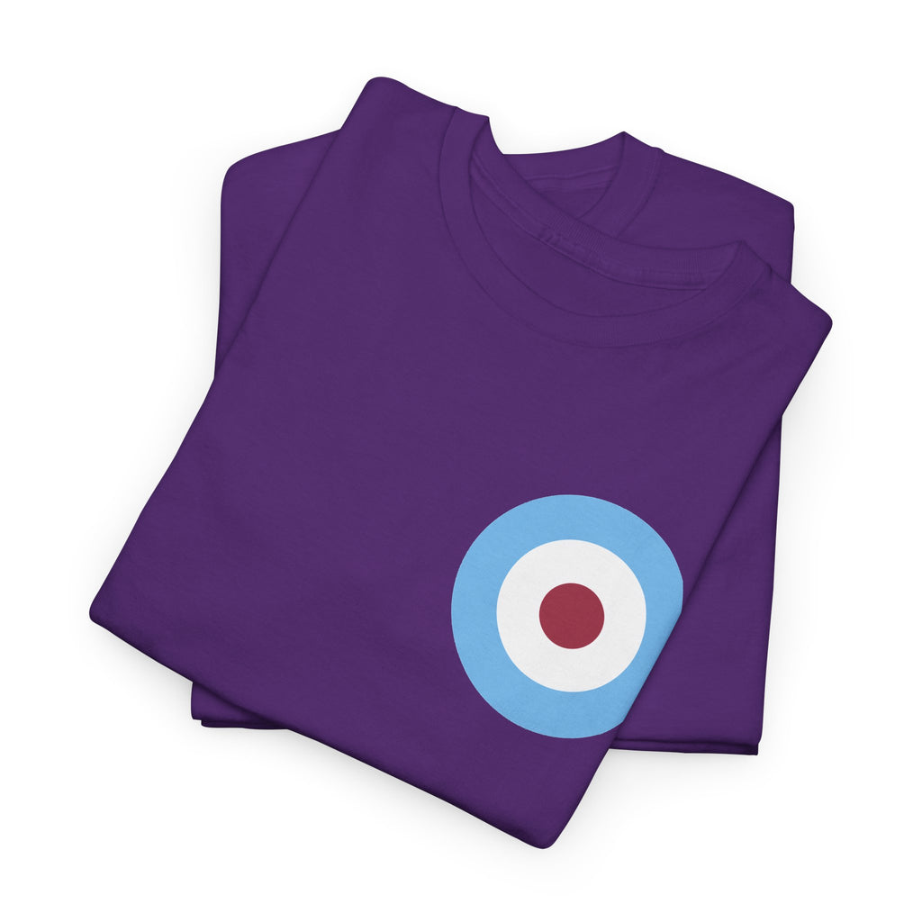 Manchester City Inspired Target Roundel Cotton T-Shirt