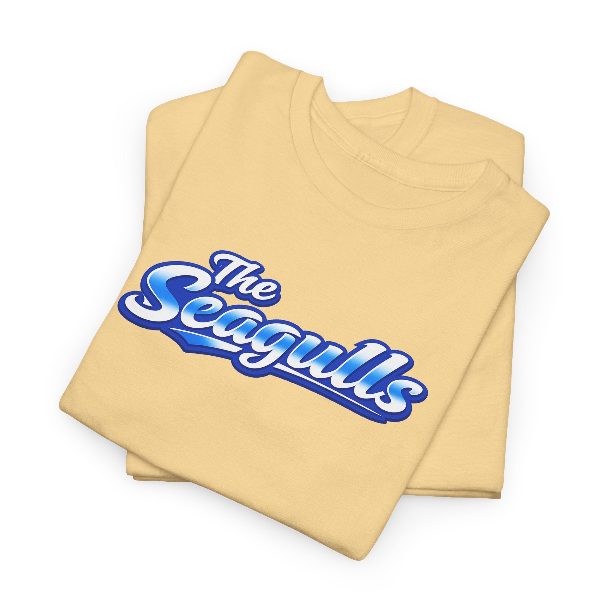 Seagulls Football Script Logo Cotton T-Shirt