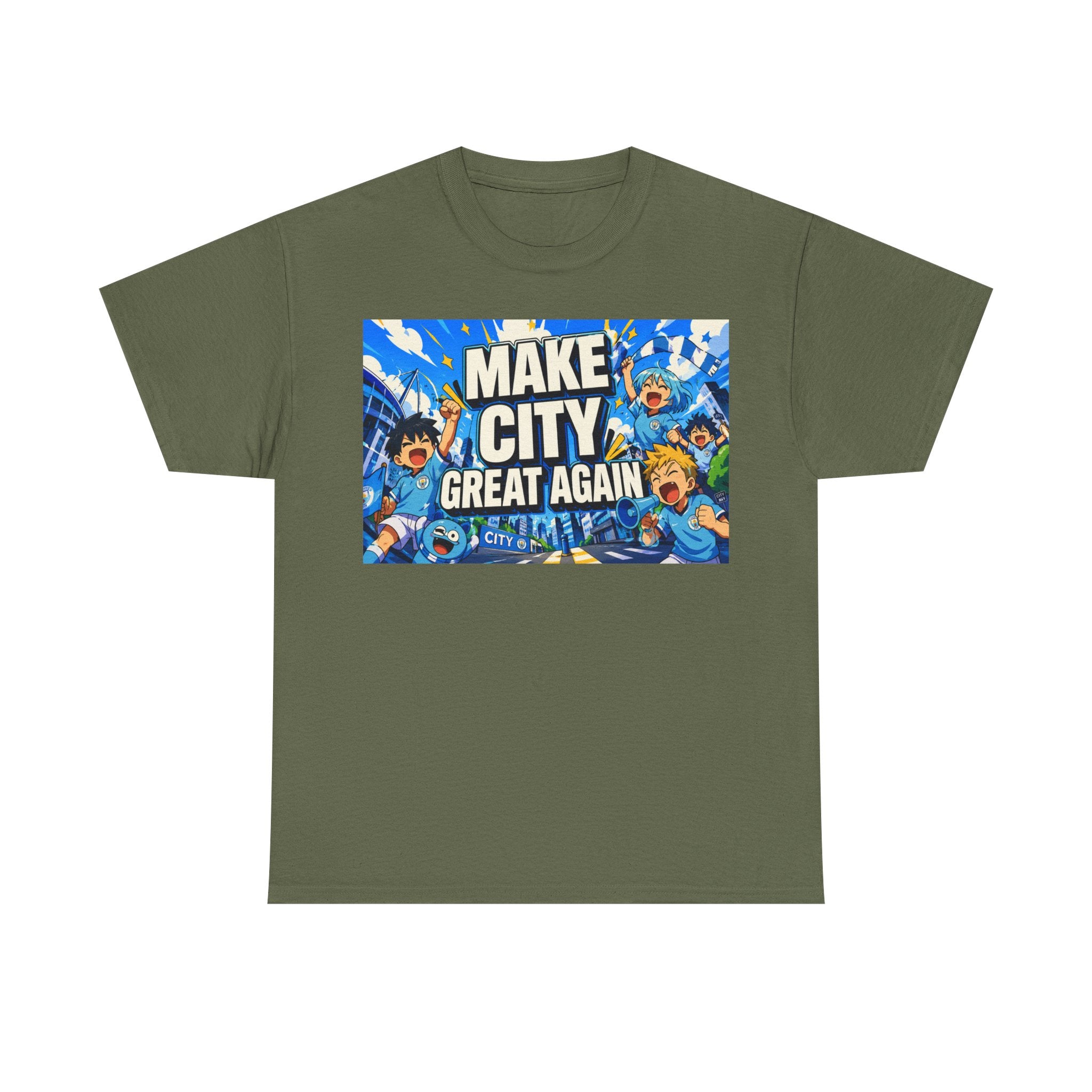 Make City Great Again Graphic Tee — Urban Skateboard Streetwear T-Shirt