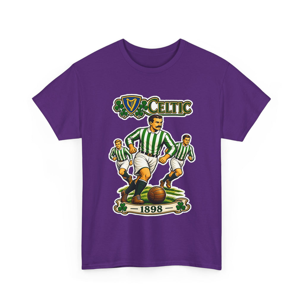 Celtic Football Retro Players Tee — 1898 Vintage Soccer Shirt
