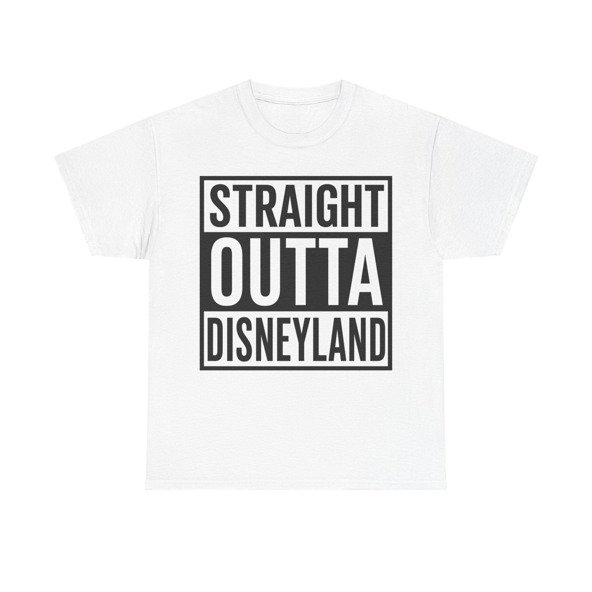 Straight Outta Disneyland T-Shirt — Funny Theme Park Vacation Shirt