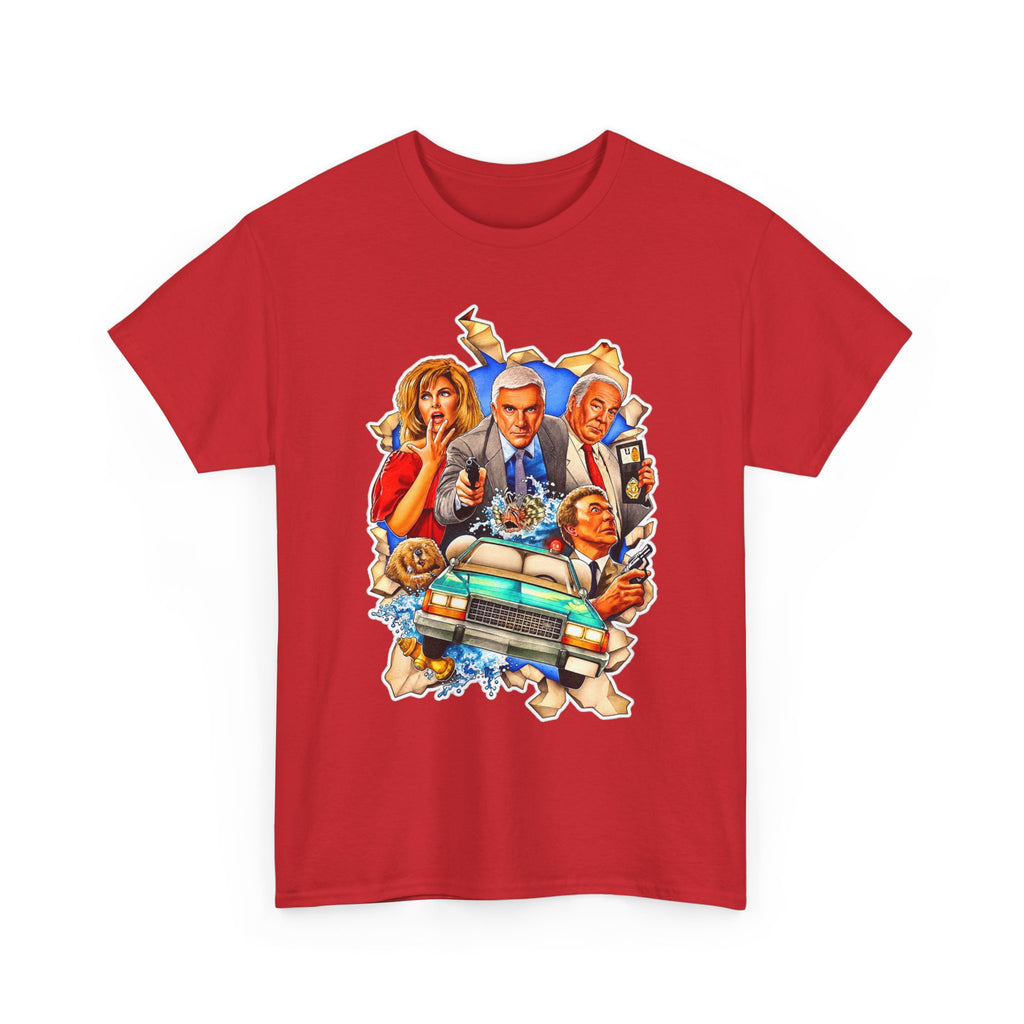 The Naked Gun / Police Squad Crime Comedy Movie Poster Cotton T-Shirt