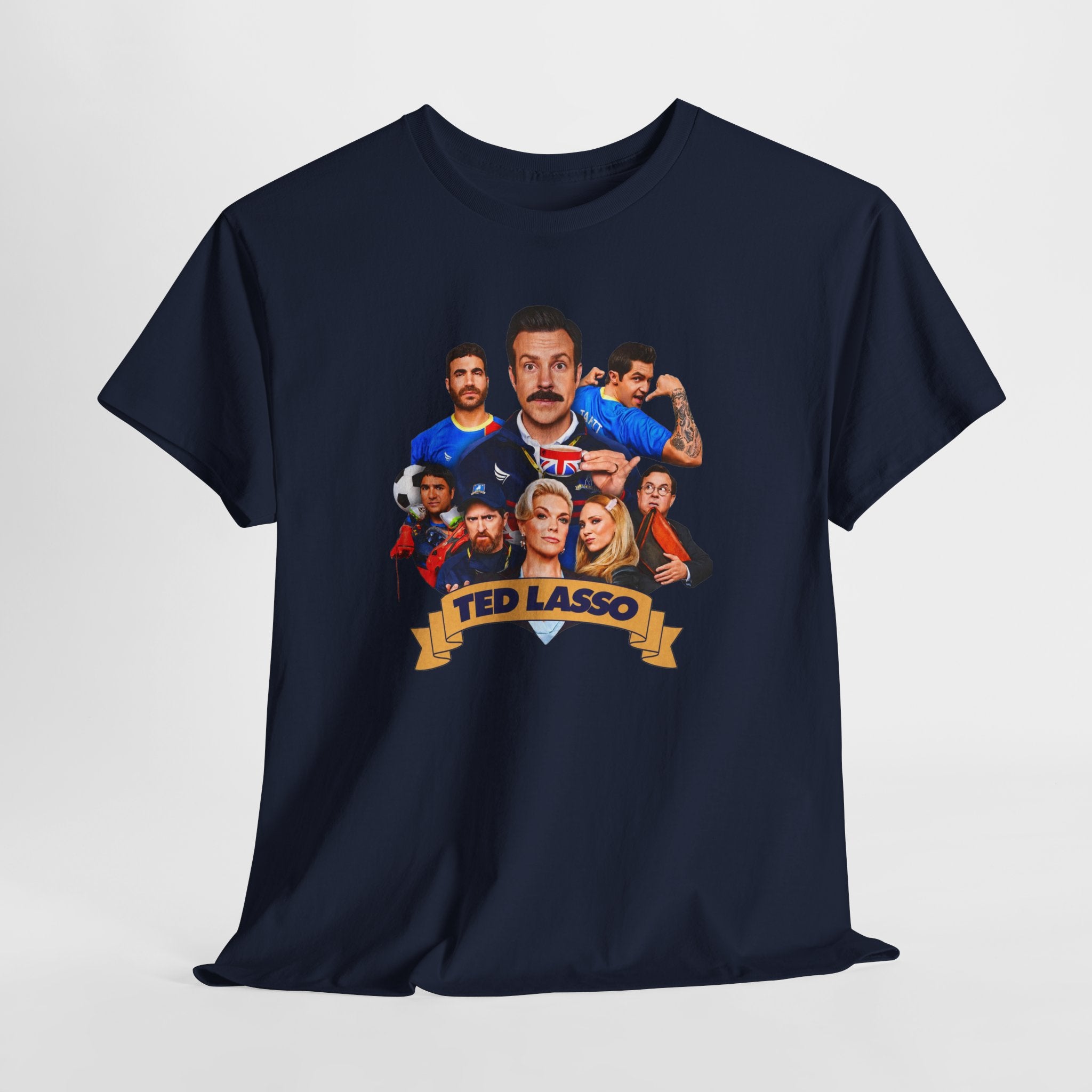 Ted Lasso Inspired Cast Graphic Tee — TV Show Fan Shirt