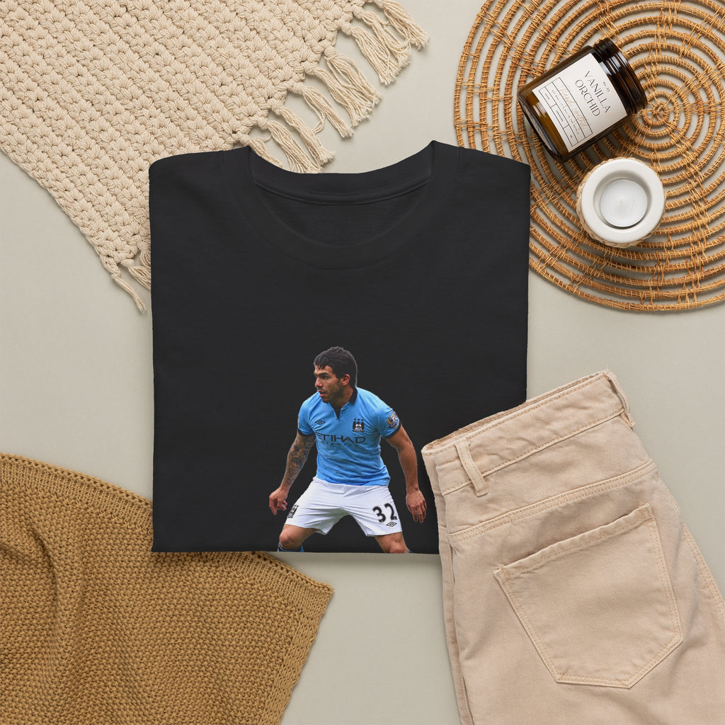 Carlos Tevez Manchester City Legend Cotton T-Shirt