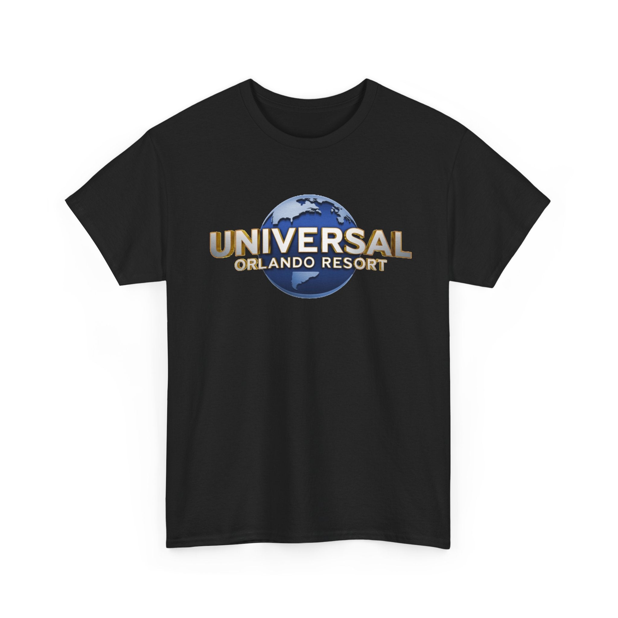 Universal Orlando Resort T‑Shirt — Retro Globe Logo Souvenir Tee