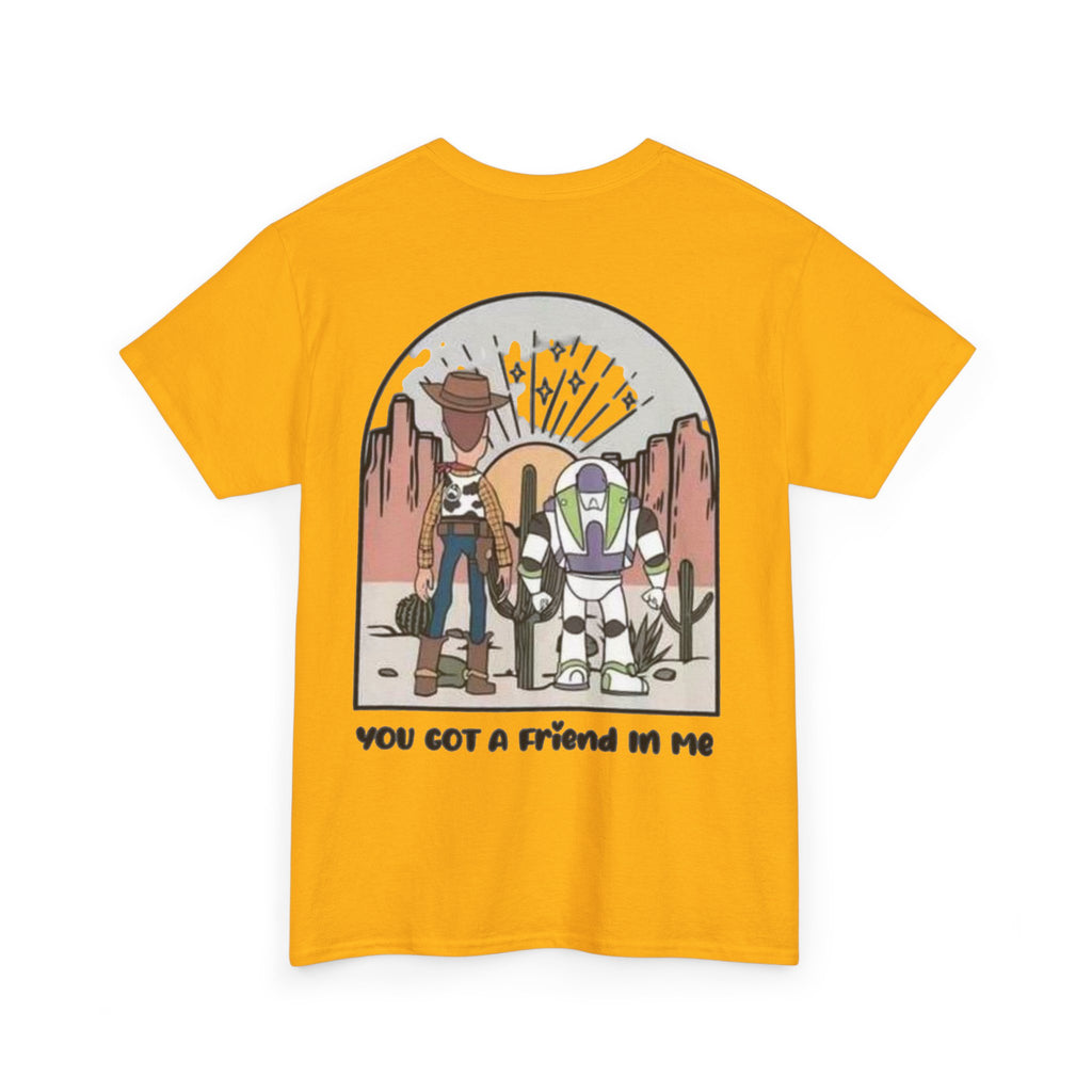Toy Space Friends T‑Shirt — "You Got a Friend in Me" Graphic Tee