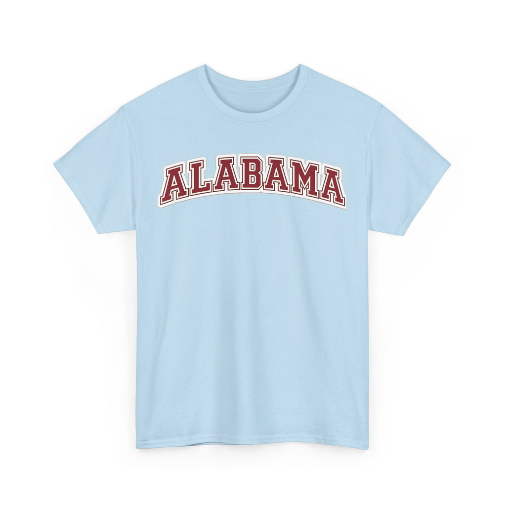 Alabama Arch Logo Tee – Crimson College Pride T‑Shirt