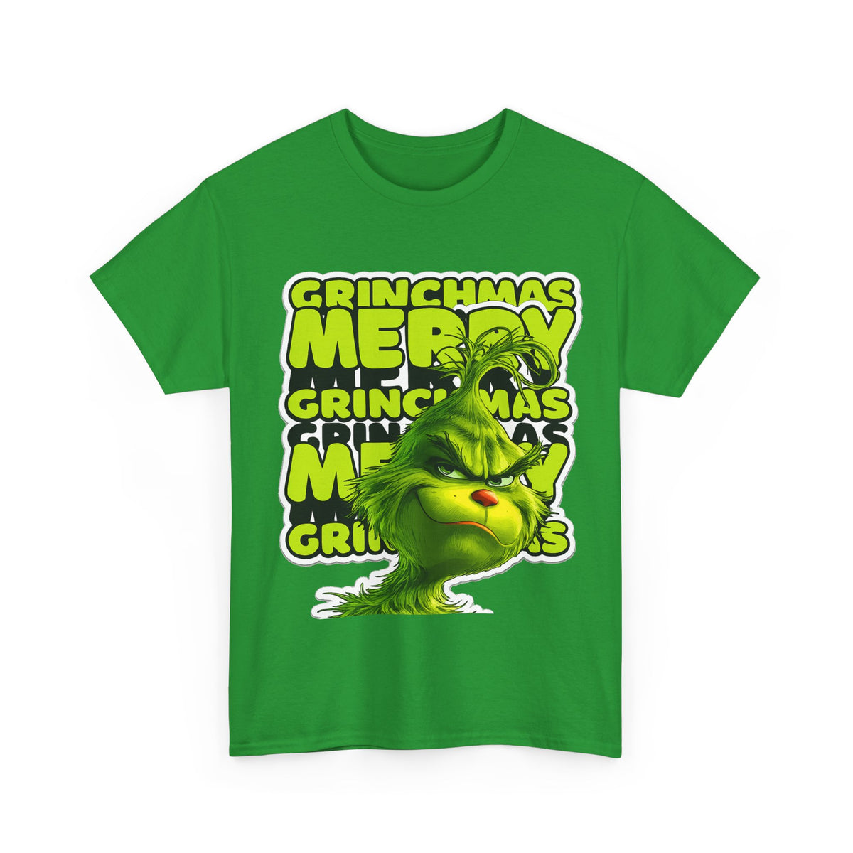 Grinchmas Merry Grinch Christmas Cotton T-Shirt / Tee
