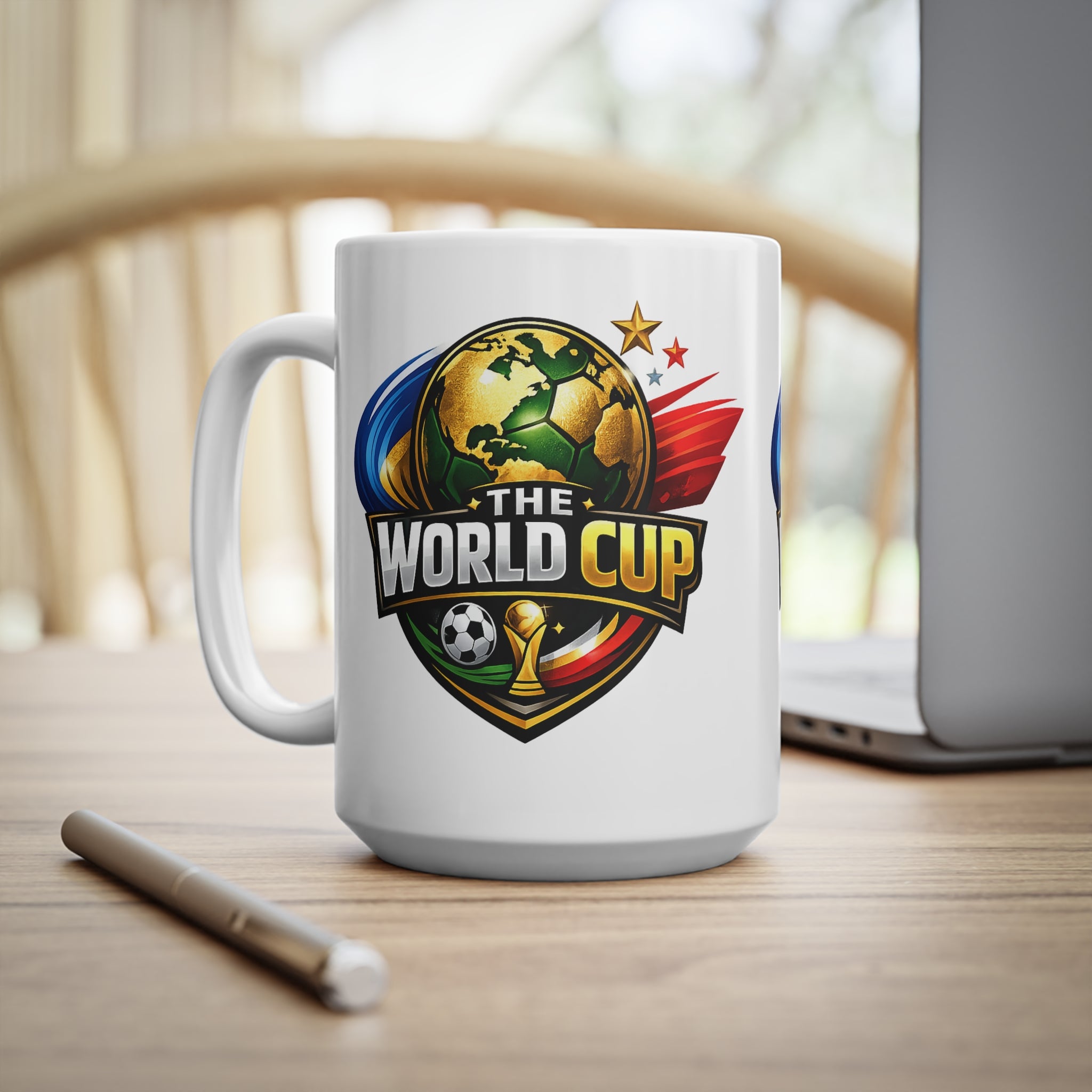 The World Cup Ceramic Coffee Cups, 11oz, 15oz