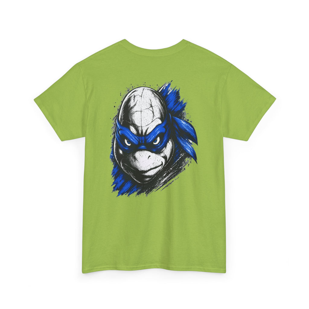 TMNT Leonardo Graphic Tee — Blue Mask Turtle T-Shirt