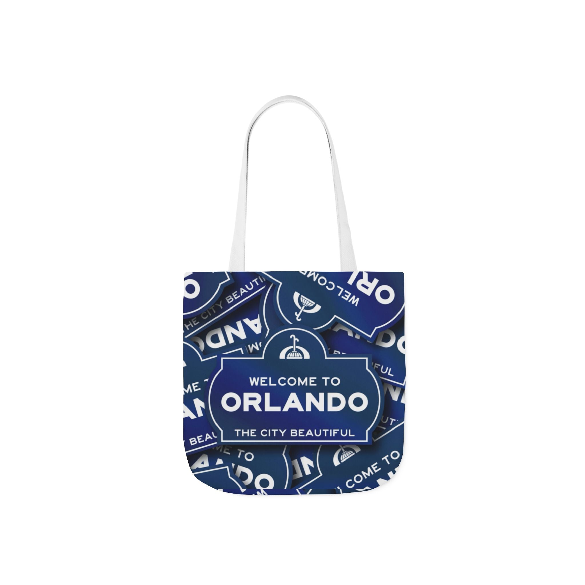 Orlando Welcome Sign Canvas Tote