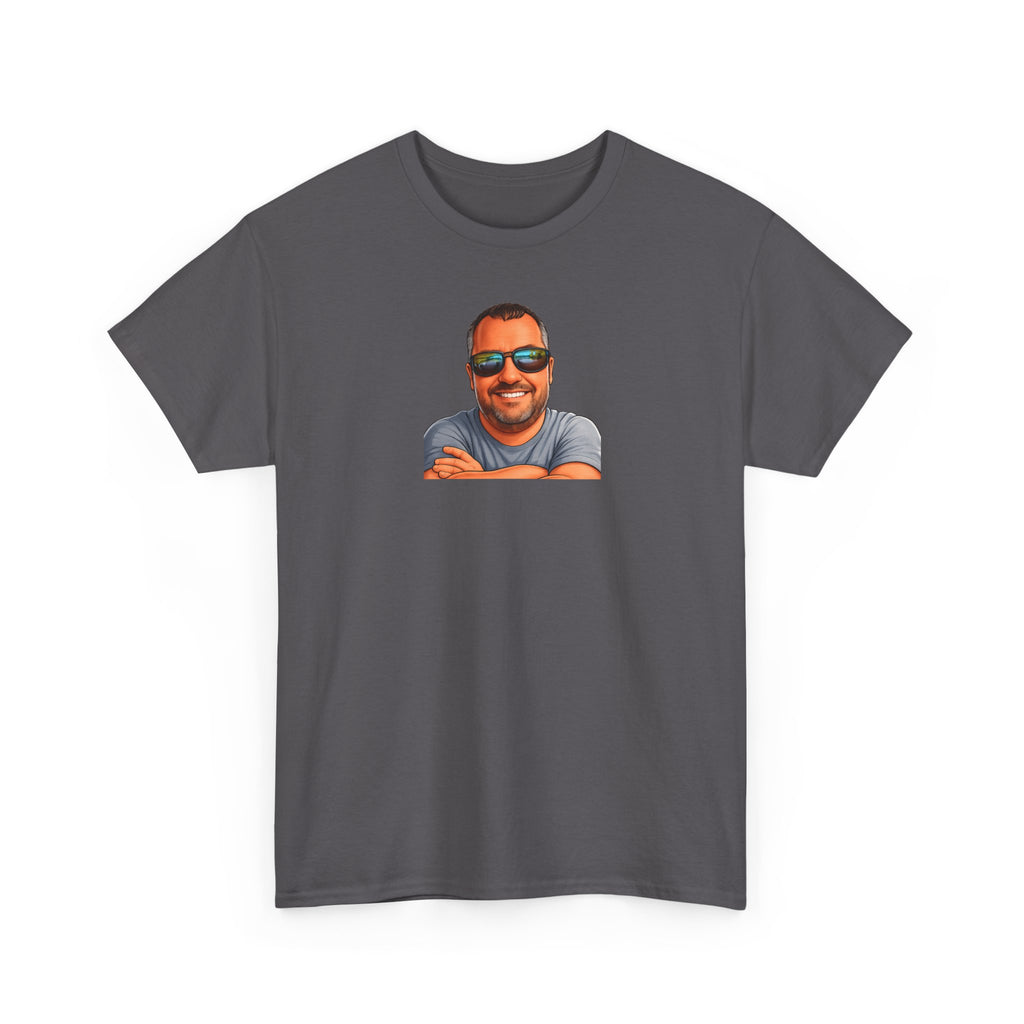 Graphic Tee — "E.T. Phoned Home" Smiling Guy Retro Design