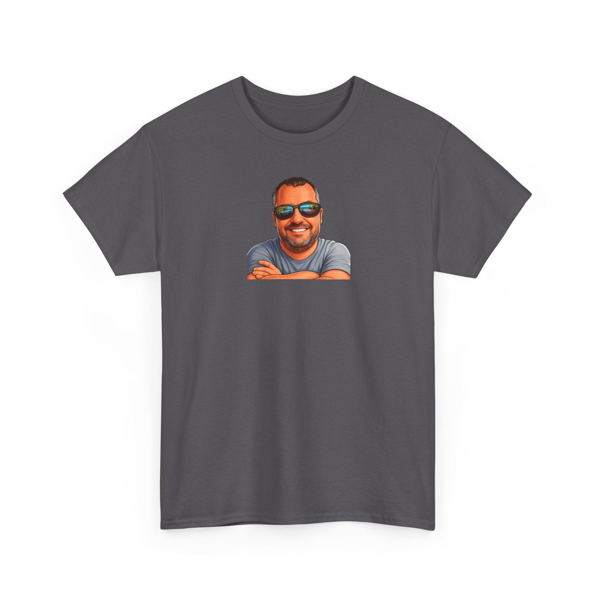 Graphic Tee — "E.T. Phoned Home" Smiling Guy Retro Design