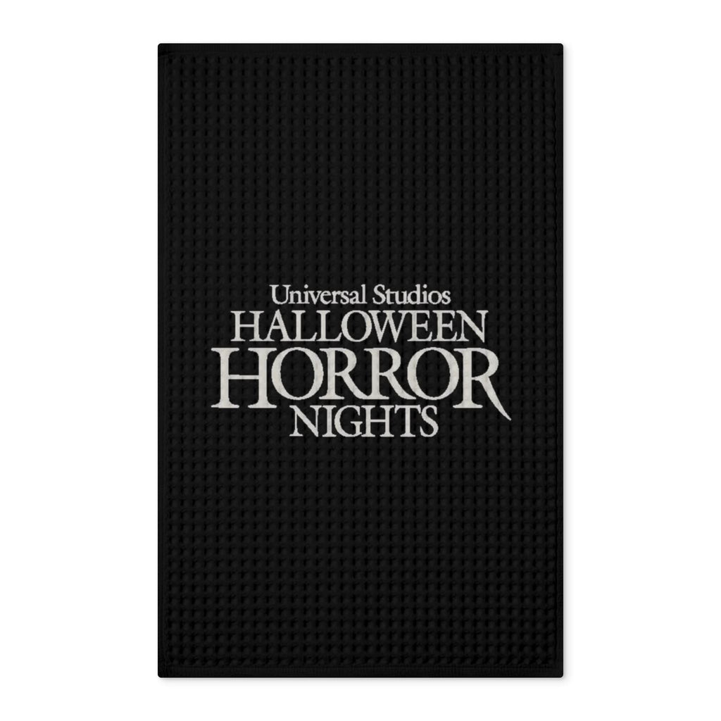 Halloween Horror Nights Waffle Tea Towel