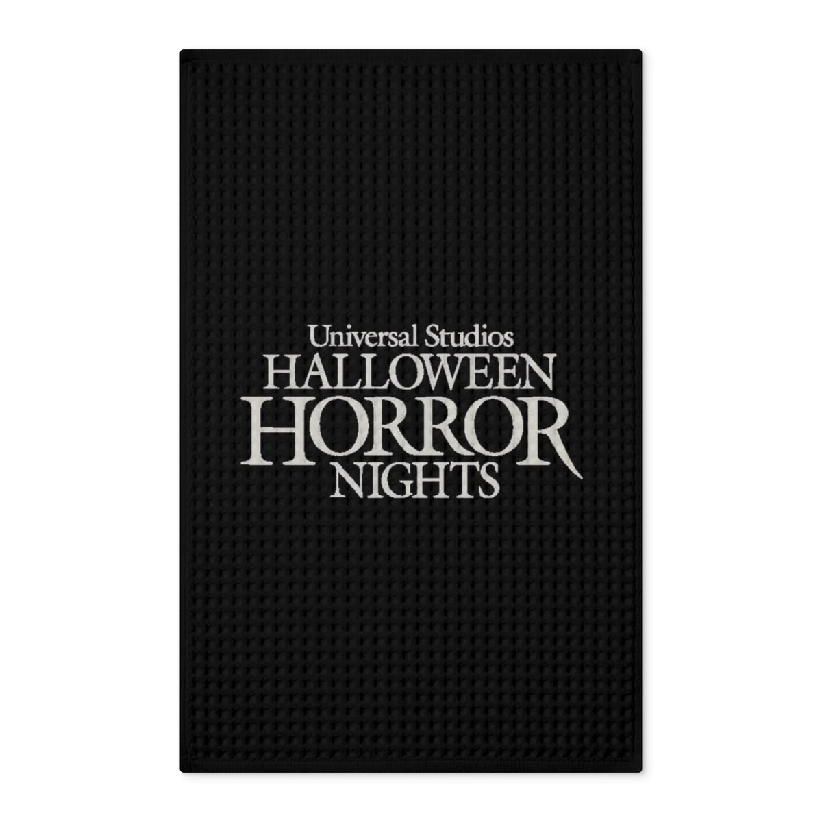 Halloween Horror Nights Waffle Tea Towel