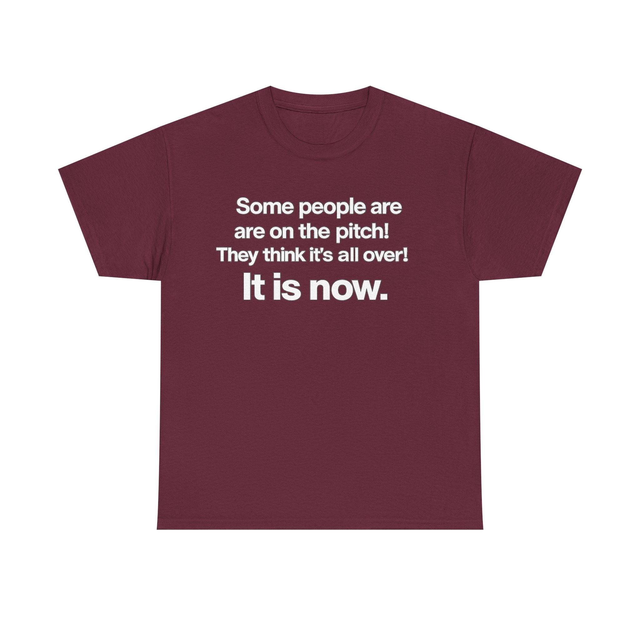 Some people are on the pitch - England 1966 T-Shirt — Bold Motivational Quote Tee