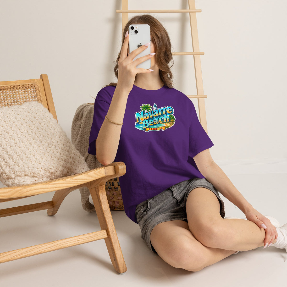 Navarre Beach Florida T-Shirt – Retro Tropical Vacation Tee