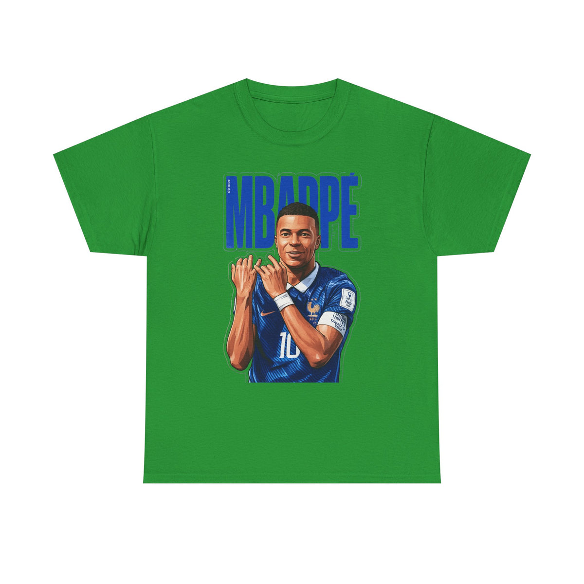 MBAPPE Graphic Shirt Soccer Star Portrait Tee — "
