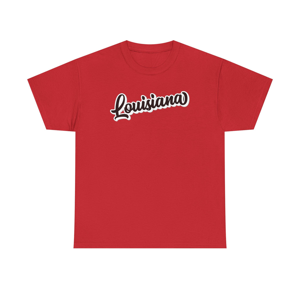 Louisiana Script Cotton T-Shirt